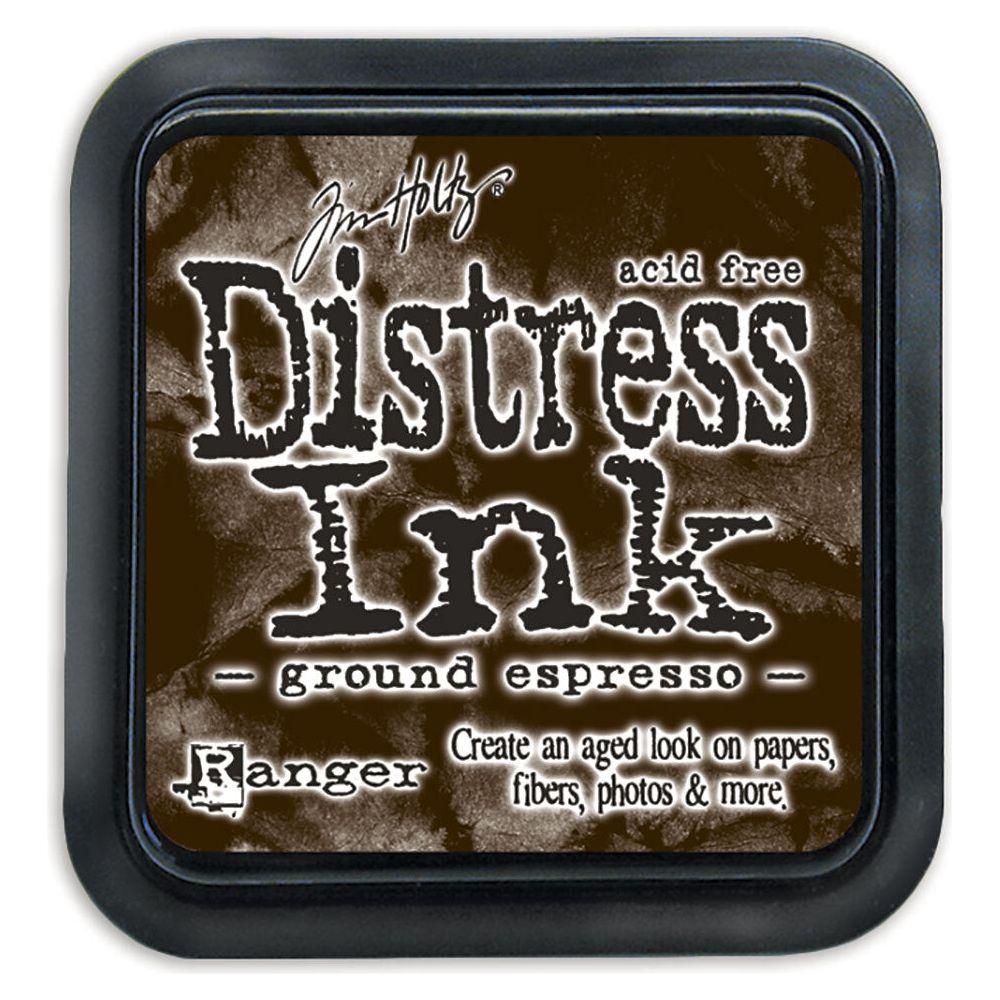 Tim Holtz Distress Ink Pad Ground Espresso Ranger TIM43270